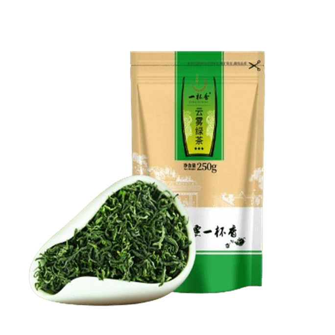 一杯香 新茶2026明前云雾绿茶茶叶袋装日照足 醇香耐泡 浓郁爽口  入口鲜醇回甘,自带高山云雾的清冽气息,日常饮用便足够动人 250g
