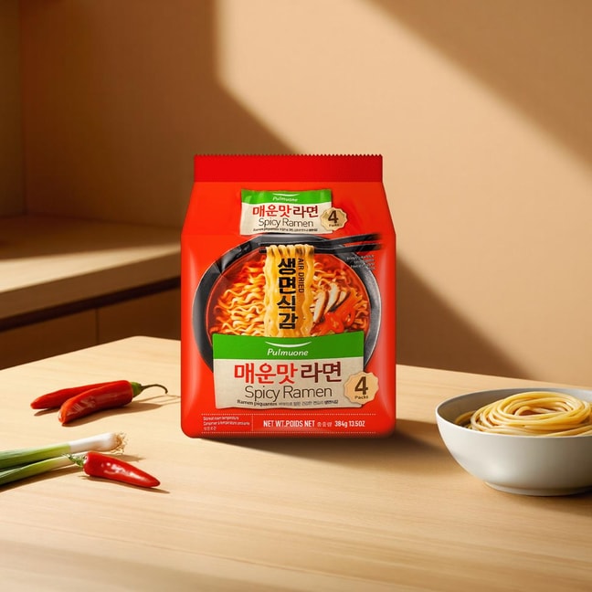 Spicy Korean Ramen Noodle 384g
