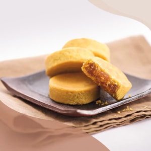 台湾山日初 土凤梨酥 10枚 350g【100%新鲜凤梨制作】【台湾经典点心伴手礼】【春节年货必买】