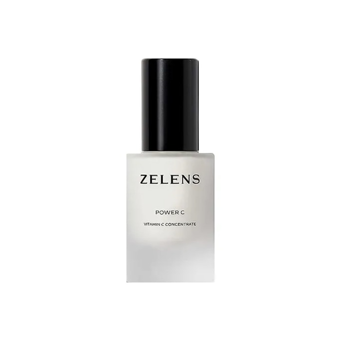 【香港直送】 ZELENS パワーC ブライトニングセラム 30ml 20%高安定性ビタミンCエステル コラーゲン生成促進 キメを整え滑らかに明るく引き締め 抗酸化安定