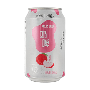 新希望 白桃味奶啤 乳味饮品 300ml【含多种益生菌】【清爽微气泡】