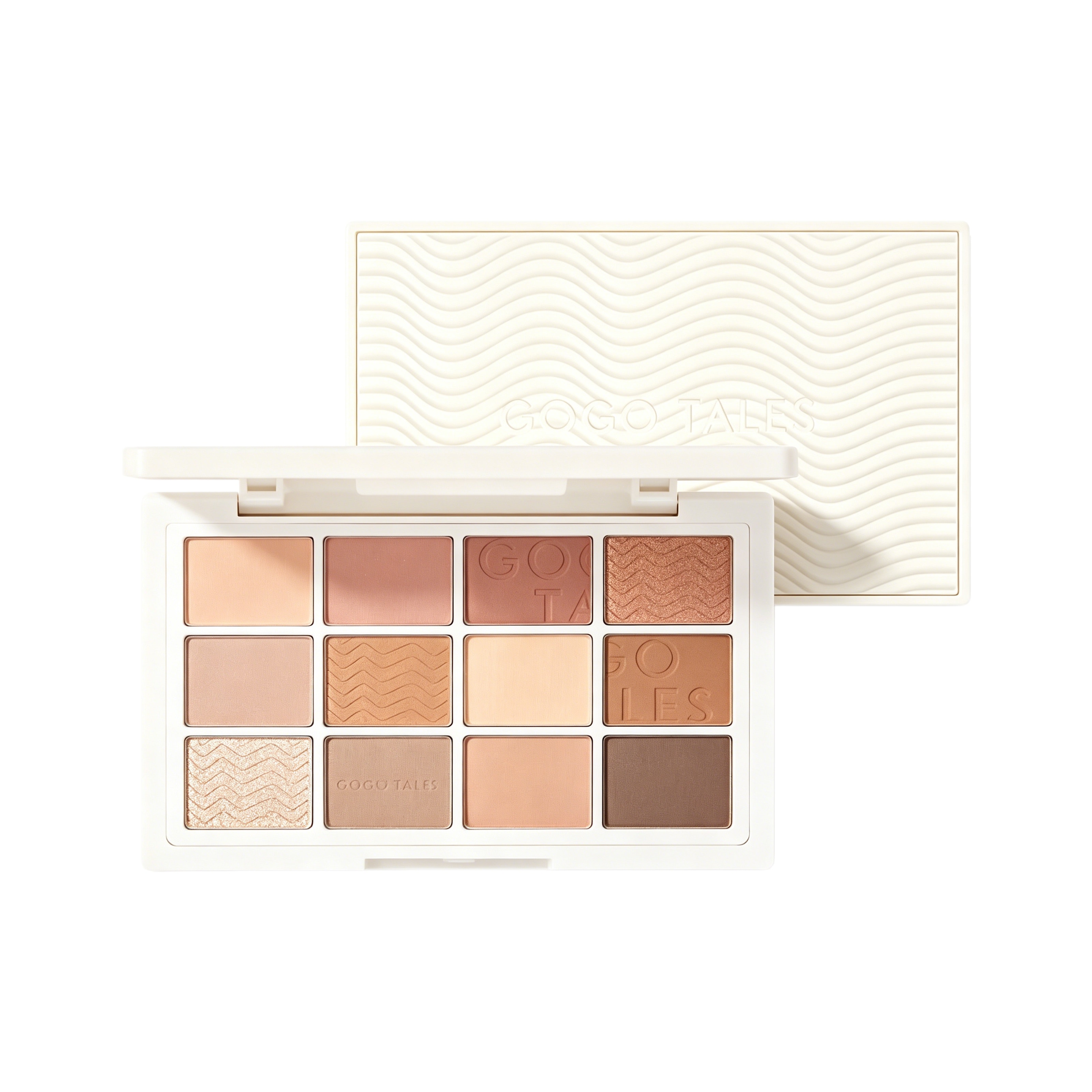 GOGO TALES Matte Eyeshadow Palette 201# Earthy Peach Palette 18g