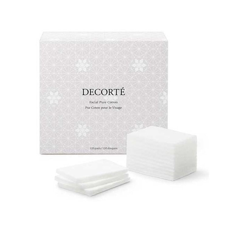 【日本直效郵件】COSME DECORTE黛珂 純柔化妝棉 120枚入