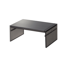 야마자키홈 양방향 조절식 냉장고 선반 (블랙) - 1개