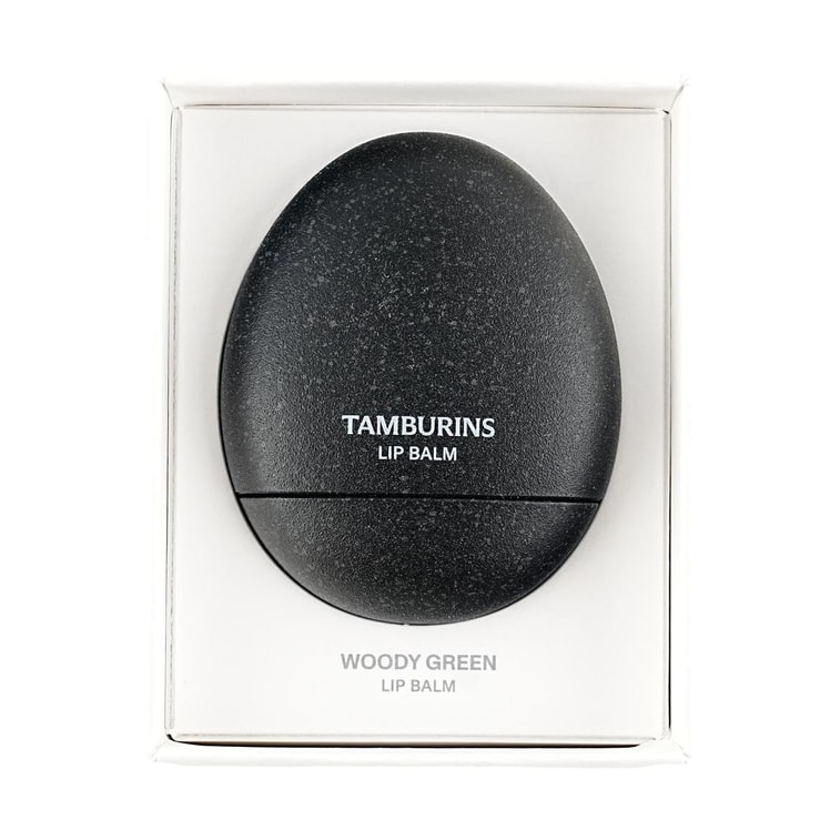 韩国TAMBURINS 蛋形润唇膏 营养滋润留香 5g #Woody Green 绿意木香 4