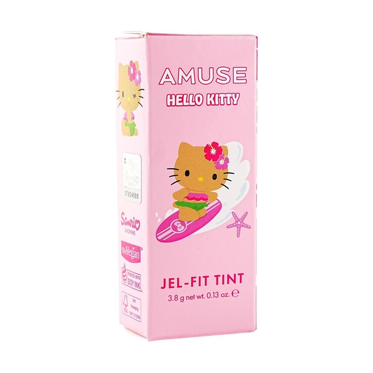 젤핏 립틴트, #06 서울걸, 쿨톤 모비쉬 핑크【베스트】【태닝 헬로키티 콜라보레이션 한정판】 5