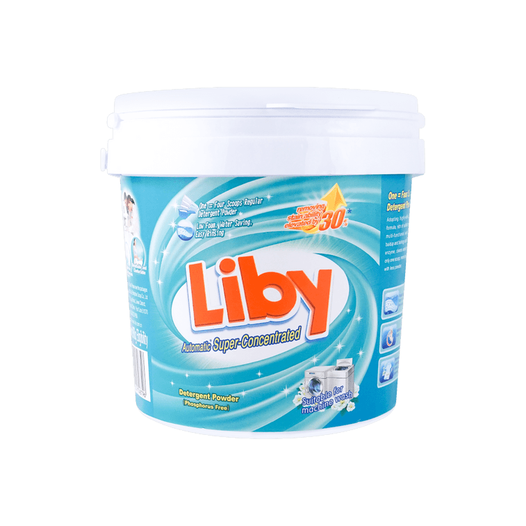 立白 超浓缩粉 超值大桶洗衣粉 可手洗可机洗 900g 8