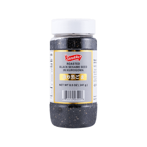 日本SHIRAKIKU 熟黑芝麻粒 241g【可直接食用】【可烘焙糕点甜品中式沙拉】