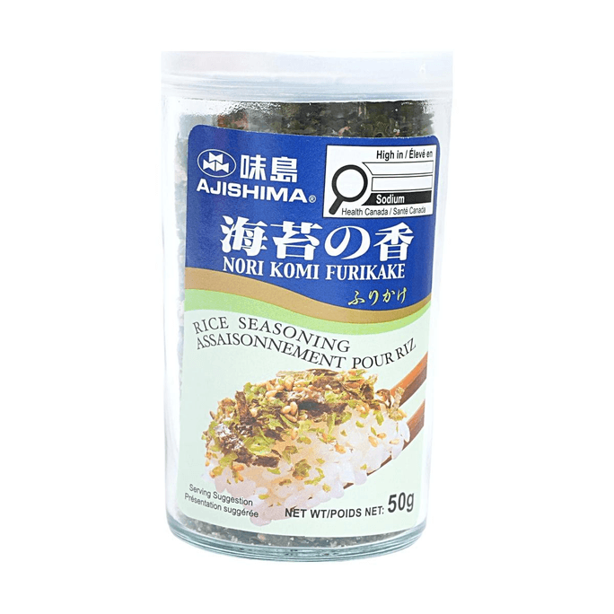 日本锦字 味岛海苔味拌饭料 50g 【日式风味】【咸鲜香脆】