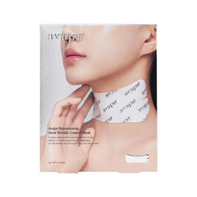 Rejuvenating Neck Wrinkle Control Mask 5 Sheets