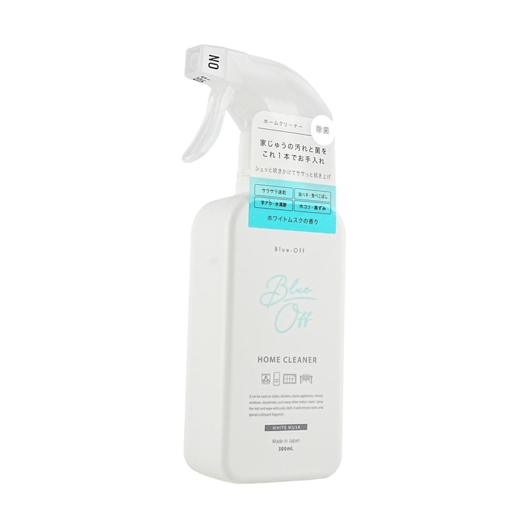 BLUE-OFF 家庭用クリーナー、除菌＆芳香スプレー、ホワイトムスクの香り、多用途クリーニングスプレー、295ml 3