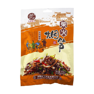 艾尚食艺 柴火烟笋 竹笋尖笋丝 300g【炒菜炖汤】【湖南特产】