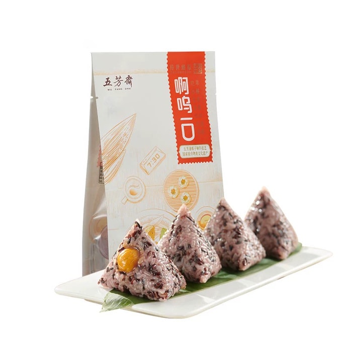 Wufangzhai 흰 찹쌀 찹쌀 만두 미니 가흥 쌀 만두 50g*4개