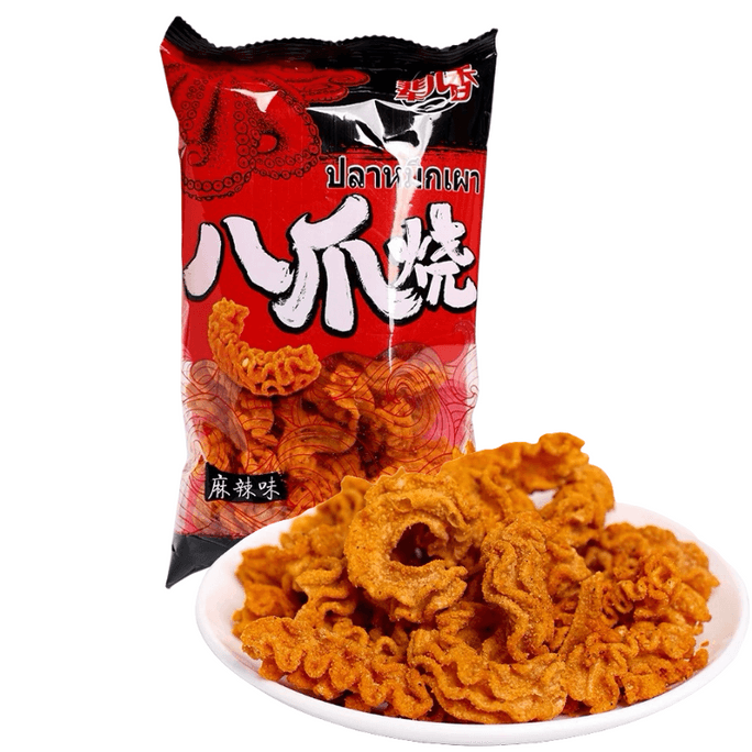 【中国直邮】辈儿香 八爪烧 童年怀旧零食小吃 麻辣味 40g*1包