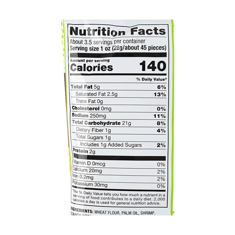 Shrimp Chips Chili Lime, 3.3 oz 7