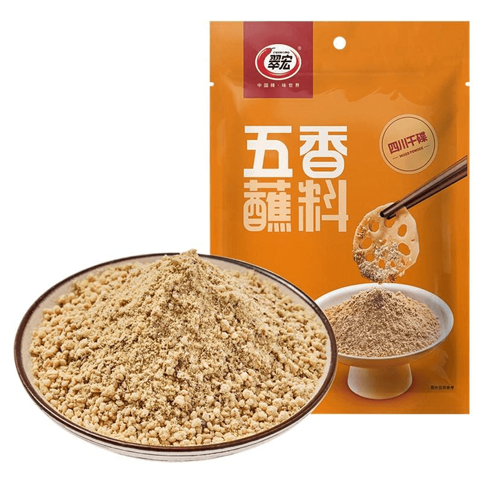 翠宏 五香蘸料不辣四川辣椒面火锅烧烤蘸水干碟翠红烤肉粉料10g*10袋