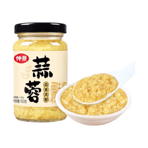 [중국 직송] 중징 마늘 소스 180g*1병 (신선하고 향긋함)