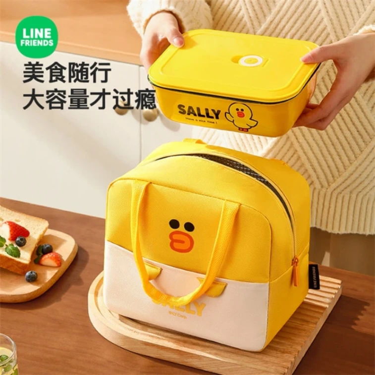 Bento bag high value lunch box bag work family with lunch bag thickened BROWN model 1 pcs 4