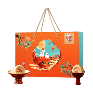 Mooncake Gift Box, 5 Flavors 25 Pieces, 54.67 oz【Fruits & Nuts+Red Bean Paste+Salt Pepper+Rose+Nut Kernels】