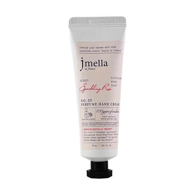 In France Sparkling Rose Perfume Hand Cream, 1.69 fl.oz.