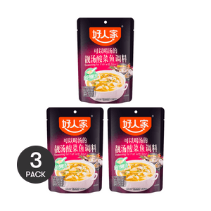 HRJ 생선 양념 (신선한 양배추 포함), 10.58 oz *3【3팩】