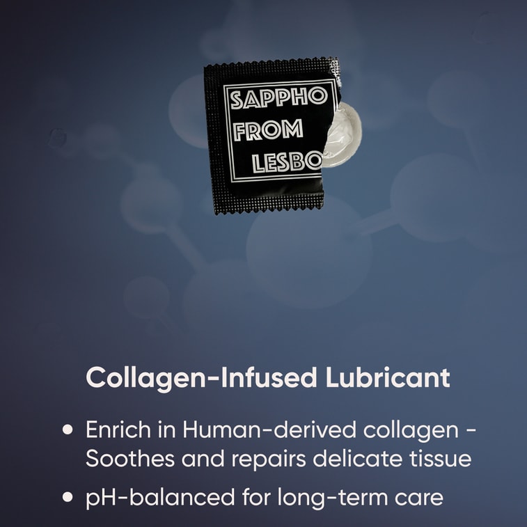 SAPPHOFROMLESBOS 싱귤래리티 핑거 슬리브 (히알루론산 윤활제 함유), 성인 여성용 섹스 토이, 레즈비언 발렌타인데이 필수품, 1박스 (12개입) 5