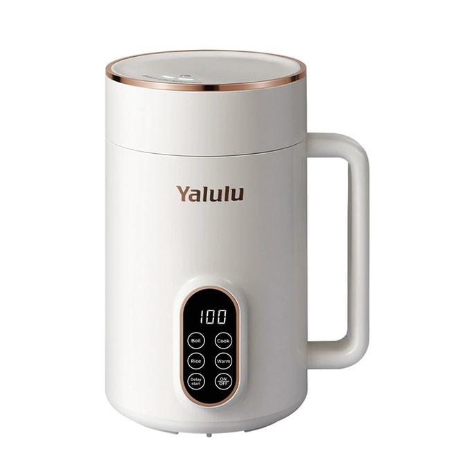 【中国直邮】 YALULU 电炖杯电水杯 大容量1L 12H预约 多功能炖煮杯 煮面煲汤煮粥 110V