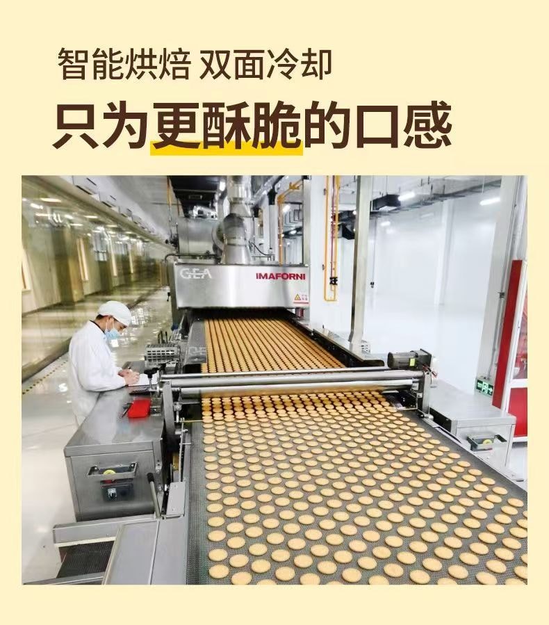 New Jiangzhong Monkey Head Mushroom and Dried Tangerine Peel Soda Biscuits [6% Monkey Head Mushroom + 95% Cheese Powder