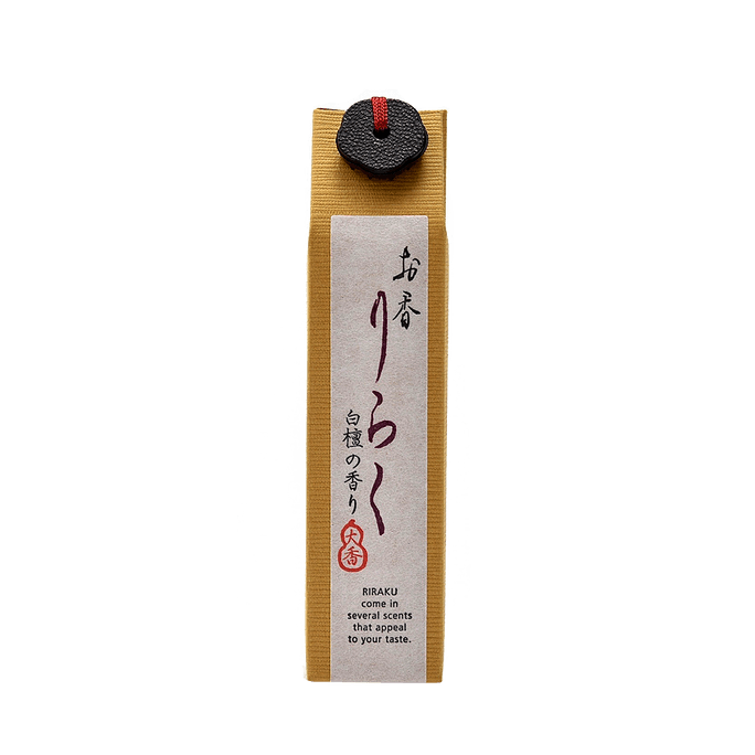 NipponKodo Riraku sandalwood stick incense 15 pieces