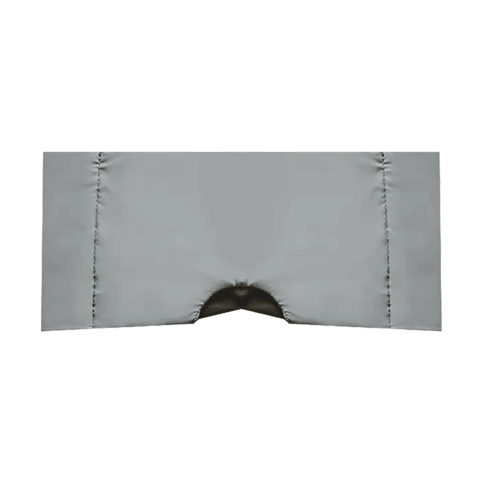 テック グラビティスリープ アイマスク 遮光 両面ミルクフランネル ライトグレー 電子レンジ加熱可能