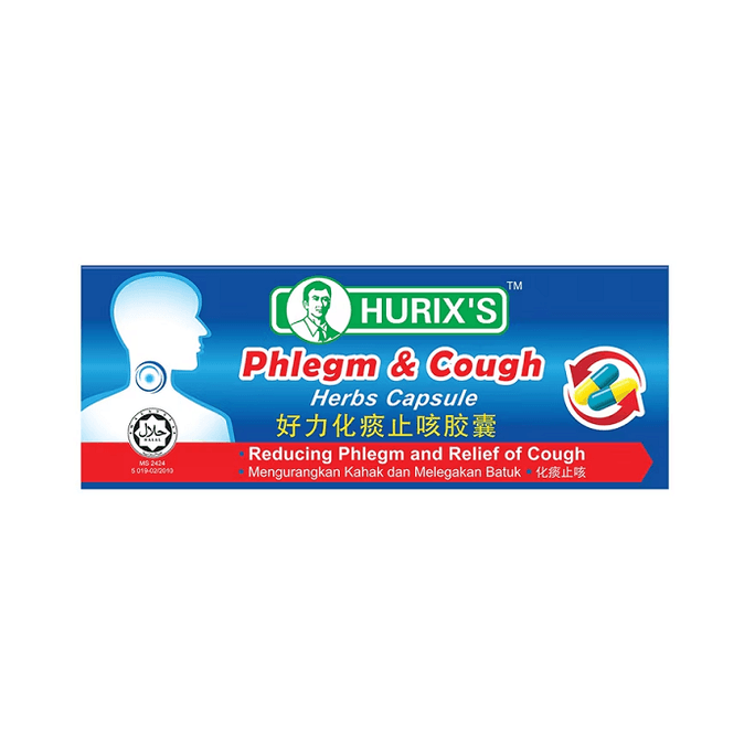 Phlegm & Cough Herbs Capsule 6capsules