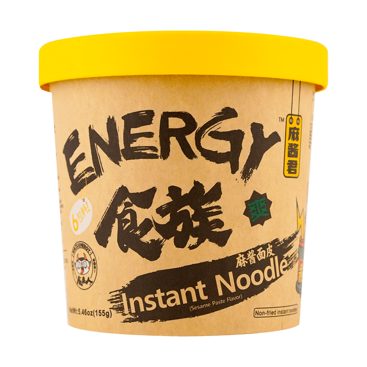 食族 麻醬麵皮 桶裝 155g 網紅抖音 4