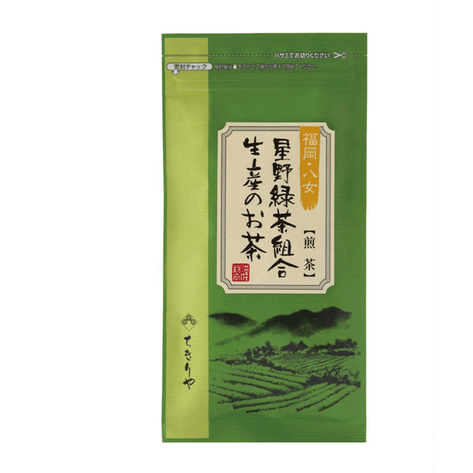 【日本直郵】CHIKIRIYA[福岡/八女] 星野綠茶協會生產的茶 煎茶 100g