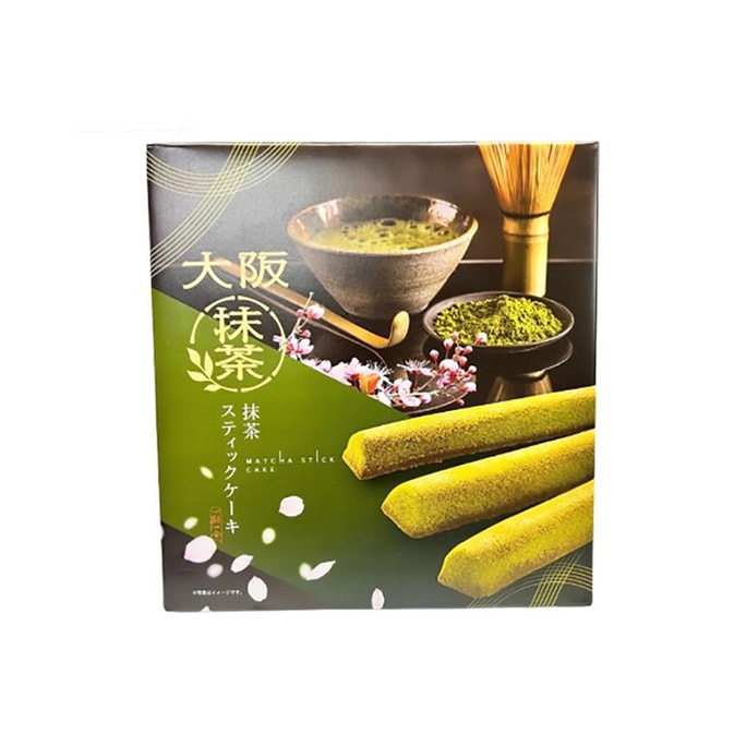 Taniguchi Bussan  Specialty Matcha Cake Sticks 6 Pieces