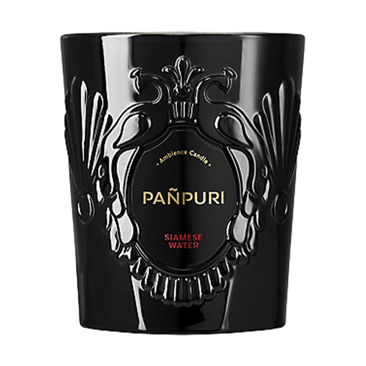Panpuri Siamese Water Ambience Candle Luxury Home Fragrance, 8.8