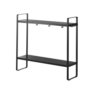 Two-Tier Countertop Rack - Steel Black
