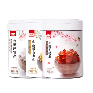 Old Tree Peach Gum Peach Gum Snow Bird's Nest Combination Saponaria 380g/group