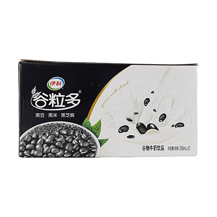 Gu Li Duo Black Bean Black Rice and Black Sesame Grain Milk Drink, 8.45 fl oz * 12 Pack, 101.44 fl oz 【Family Case Pack】 5