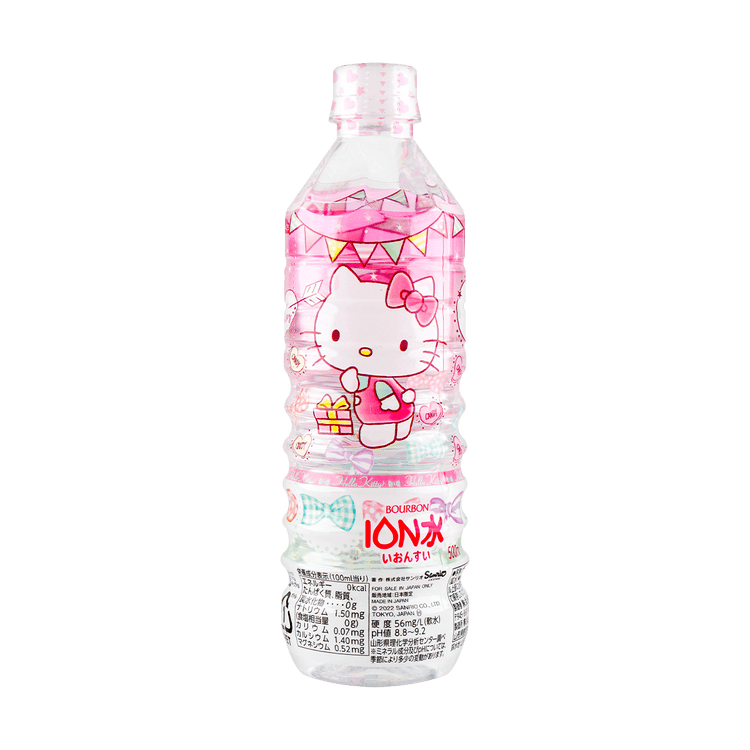 BOURBON Sanrio Hello Kitty Ion Water, 16.9fl oz - Yami.com