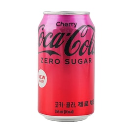 Cola Zero 0 Sugar 0 Calories Cherry Flavor 12 fl oz