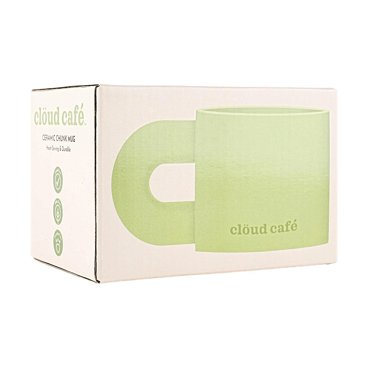 Ceramic Chunk Mug Sweet Pea Color Design Cute Coffee Cup 5