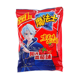 Tomato Flavor Crispy Noodles 1.2oz【Sunshine Tomato Flavor】【Crispy and Refreshing】