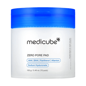 韓國MEDICUBE美蒂秋芙 潔柔收縮毛孔爽膚棉 2.0升級版 二次清潔保濕保濕兩面用濕敷棉片 70片 毛孔緊緻 去角質污垢【劉在石代言】