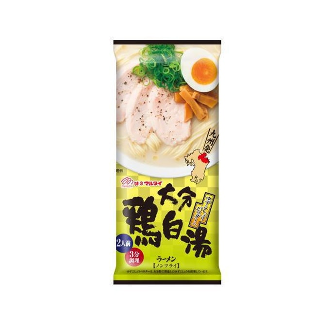 MARUTAI Daibunji White Soup Ramen 2 servings 186g