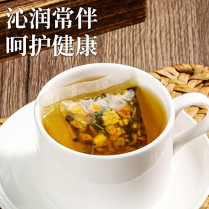 Health Herbal Tea Bitter Melon Tea with Cornstalks and Mulberry Leaves 30pcs 150g Supporting Regulation of High Blood Pressure, High Blood Sugar Wellness