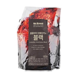 韩国No Brand 哥伦比亚美式咖啡液 黑咖 2.1L