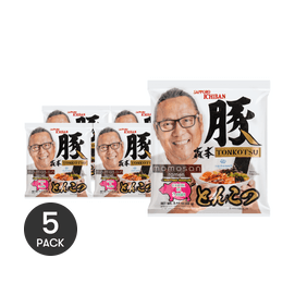MOMOSAN Tonkotsu Flavor Ramen 98g*5【Value Pack】