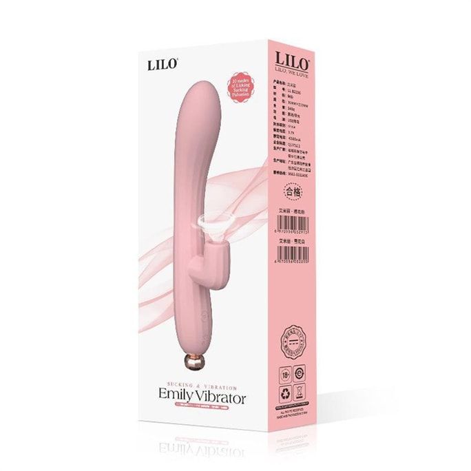 Emily Pink Vibrator Female Adult Erotic Sex Sucking Vibrating Massage Masturbator Waterproof