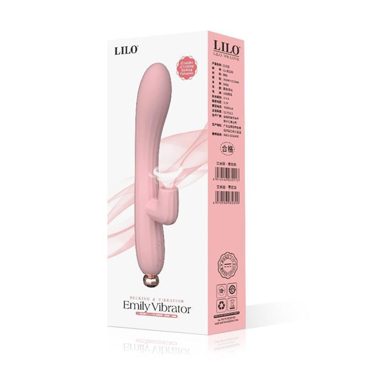 Emily Pink Vibrator Female Adult Erotic Sex Sucking Vibrating Massage  Masturbator Waterproof - Yami.com