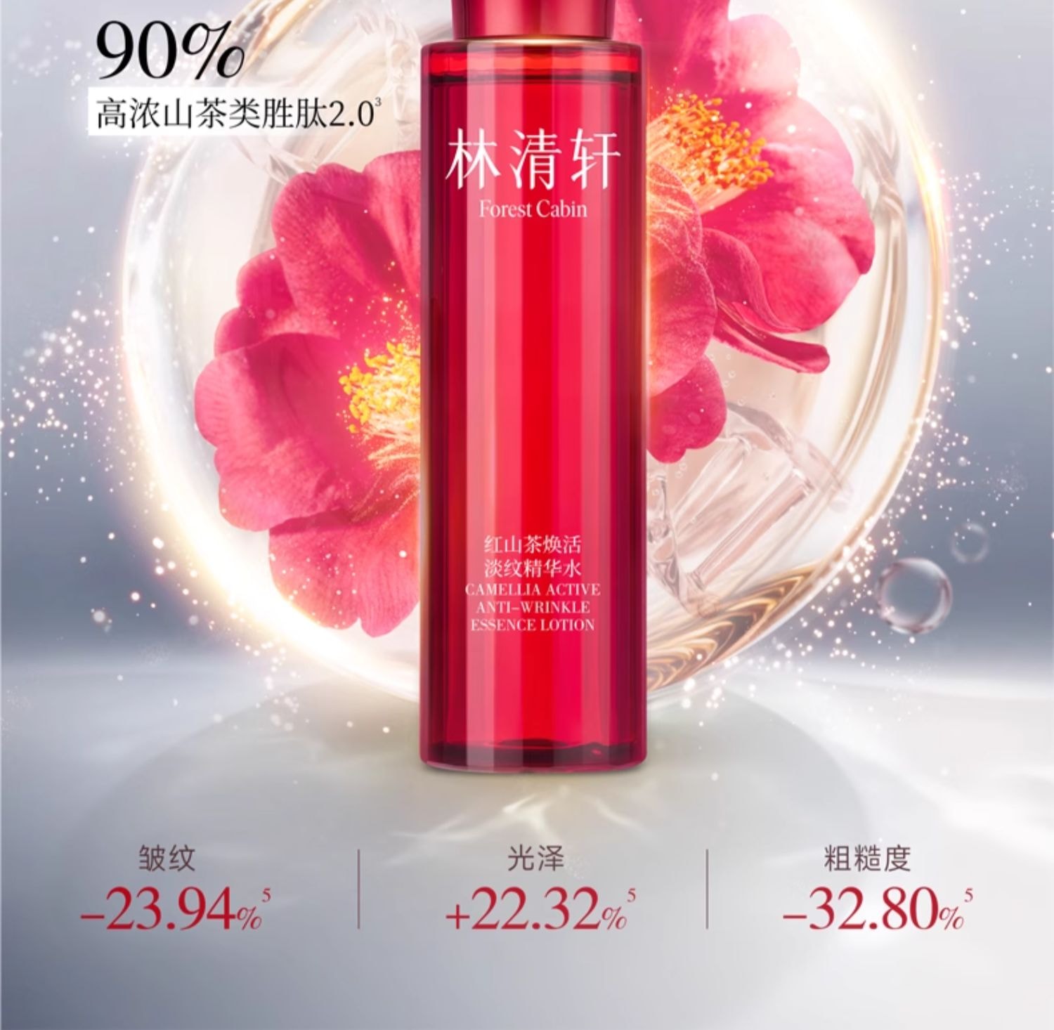 Red Camellia Revitalizing Essence Water 200ml/ Bottle